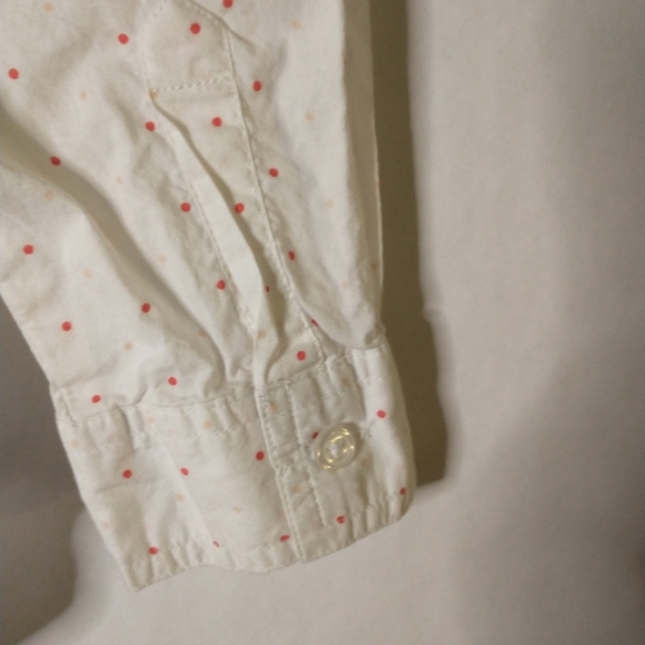 Old Navy women's polka dot button up size XS - Picture 4 of 7